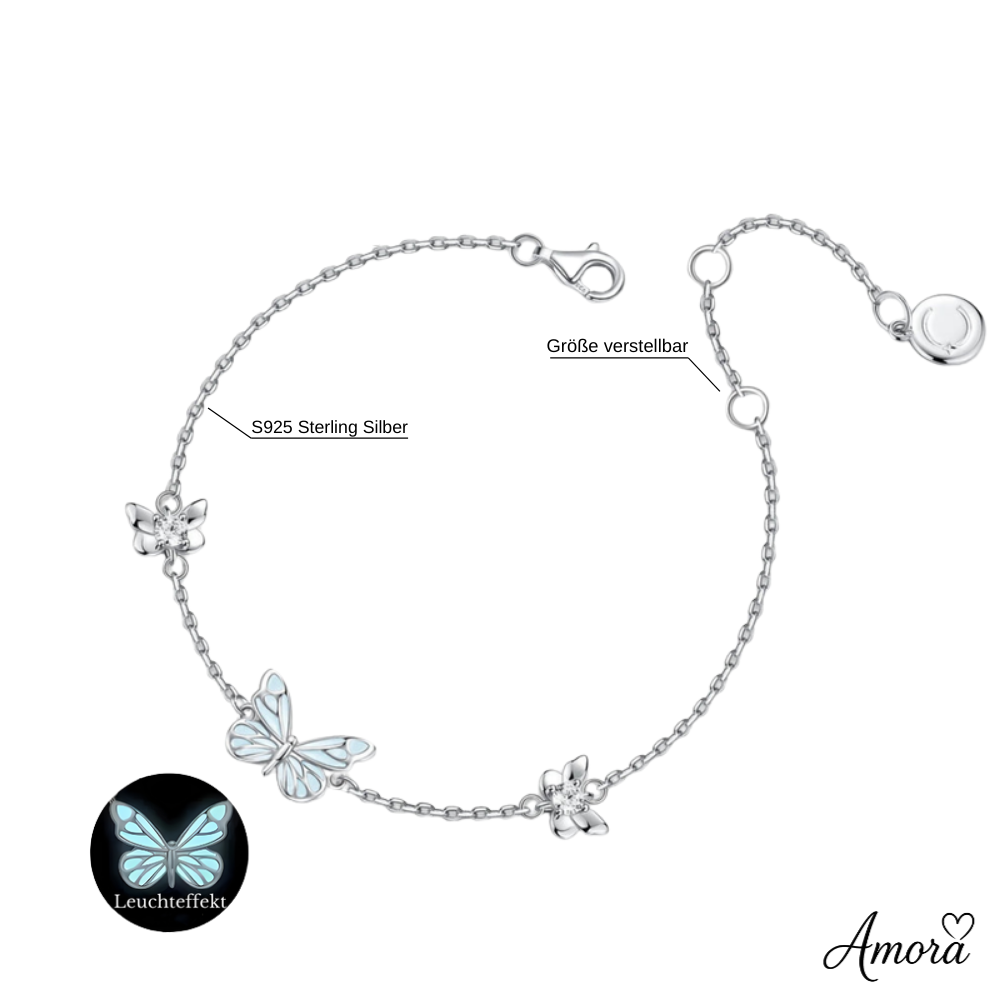 Butterfly Amband "Au Avoir"